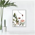 Picture of See Through the Flowers II _GroupedProduct_Rectangle_Portrait_Canvas_Framed_