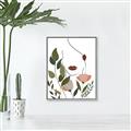 Picture of See Through the Flowers II _GroupedProduct_Rectangle_Portrait_Canvas_Framed_