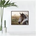 Picture of Horse & the Horizon _GroupedProduct_Rectangle_Landscape_Photography _GroupedProduct_Rectangle_Landscape_Canvas_Framed_