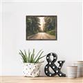Picture of Foggy Straight Redwood Highway _GroupedProduct_Rectangle_Landscape_Photography _GroupedProduct_Rectangle_Landscape_Canvas_Framed_