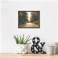 Picture of Foggy Straight Redwood Highway _GroupedProduct_Rectangle_Landscape_Photography _GroupedProduct_Rectangle_Landscape_Canvas_Framed_
