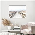 Picture of Path to the Beach II _GroupedProduct_Rectangle_Landscape_Photography _GroupedProduct_Rectangle_Landscape_Canvas_Framed_