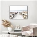 Picture of Path to the Beach II _GroupedProduct_Rectangle_Landscape_Photography _GroupedProduct_Rectangle_Landscape_Canvas_Framed_