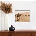 Picture of Camel Walk _GroupedProduct_Rectangle_Landscape_Photography _GroupedProduct_Rectangle_Landscape_Canvas_Framed_