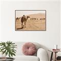 Picture of Camel Walk _GroupedProduct_Rectangle_Landscape_Photography _GroupedProduct_Rectangle_Landscape_Canvas_Framed_