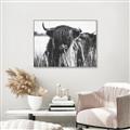 Picture of Bull in the Grass _GroupedProduct_Rectangle_Landscape_Photography _GroupedProduct_Rectangle_Landscape_Canvas_Framed_
