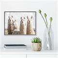 Picture of Llama Fam _GroupedProduct_Rectangle_Landscape_Photography _GroupedProduct_Rectangle_Landscape_Canvas_Framed_