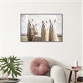 Picture of Llama Fam _GroupedProduct_Rectangle_Landscape_Photography _GroupedProduct_Rectangle_Landscape_Canvas_Framed_