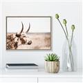 Picture of Annie, the Spotted Cow III _GroupedProduct_Rectangle_Landscape_Photography _GroupedProduct_Rectangle_Landscape_Canvas_Framed_