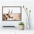 Picture of Annie, the Spotted Cow III _GroupedProduct_Rectangle_Landscape_Photography _GroupedProduct_Rectangle_Landscape_Canvas_Framed_