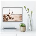 Picture of Annie, the Spotted Cow III _GroupedProduct_Rectangle_Landscape_Photography _GroupedProduct_Rectangle_Landscape_Canvas_Framed_