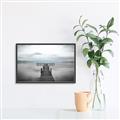 Picture of Pier to the Sky _GroupedProduct_Rectangle_Landscape_Photography _GroupedProduct_Rectangle_Landscape_Canvas_Framed_