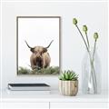 Picture of Cow on the Range _GroupedProduct_Rectangle_Portrait_Photography _GroupedProduct_Rectangle_Portrait_Canvas_Framed_