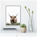 Picture of Cow on the Range _GroupedProduct_Rectangle_Portrait_Photography _GroupedProduct_Rectangle_Portrait_Canvas_Framed_