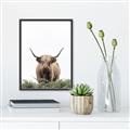 Picture of Cow on the Range _GroupedProduct_Rectangle_Portrait_Photography _GroupedProduct_Rectangle_Portrait_Canvas_Framed_