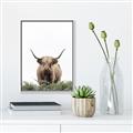 Picture of Cow on the Range _GroupedProduct_Rectangle_Portrait_Photography _GroupedProduct_Rectangle_Portrait_Canvas_Framed_