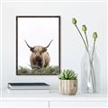 Picture of Cow on the Range _GroupedProduct_Rectangle_Portrait_Photography _GroupedProduct_Rectangle_Portrait_Canvas_Framed_
