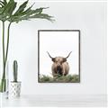 Picture of Cow on the Range _GroupedProduct_Rectangle_Portrait_Photography _GroupedProduct_Rectangle_Portrait_Canvas_Framed_