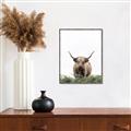 Picture of Cow on the Range _GroupedProduct_Rectangle_Portrait_Photography _GroupedProduct_Rectangle_Portrait_Canvas_Framed_