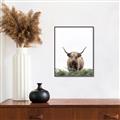 Picture of Cow on the Range _GroupedProduct_Rectangle_Portrait_Photography _GroupedProduct_Rectangle_Portrait_Canvas_Framed_