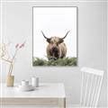 Picture of Cow on the Range _GroupedProduct_Rectangle_Portrait_Photography _GroupedProduct_Rectangle_Portrait_Canvas_Framed_
