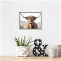 Picture of Shaggy Bull II _GroupedProduct_Rectangle_Landscape_Photography _GroupedProduct_Rectangle_Landscape_Canvas_Framed_