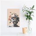 Picture of Floral Face _GroupedProduct_Rectangle_Portrait_Unframed_Print_Only_
