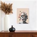 Picture of Floral Face _GroupedProduct_Rectangle_Portrait_Unframed_Print_Only_