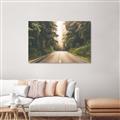 Picture of Foggy Straight Redwood Highway _GroupedProduct_Rectangle_Landscape_Photography _GroupedProduct_Rectangle_Landscape_Unframed_Print_Only_