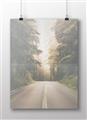 Picture of Foggy Straight Redwood Highway _GroupedProduct_Rectangle_Landscape_Photography _GroupedProduct_Rectangle_Landscape_Unframed_Print_Only_