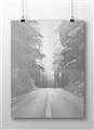 Picture of Foggy Straight Redwood Highway _GroupedProduct_Rectangle_Landscape_Photography _GroupedProduct_Rectangle_Landscape_Unframed_Print_Only_