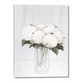 Picture of White Hydrangea I _GroupedProduct_Rectangle_Portrait_Canvas_
