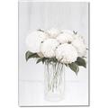 Picture of White Hydrangea I _GroupedProduct_Rectangle_Portrait_Canvas_