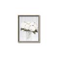 Picture of White Hydrangea I _GroupedProduct_Rectangle_Portrait_Canvas_Framed_