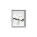 Picture of White Hydrangea I _GroupedProduct_Rectangle_Portrait_Canvas_Framed_