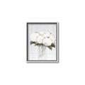 Picture of White Hydrangea I _GroupedProduct_Rectangle_Portrait_Canvas_Framed_