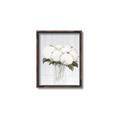 Picture of White Hydrangea I _GroupedProduct_Rectangle_Portrait_Canvas_Framed_