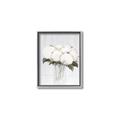 Picture of White Hydrangea I _GroupedProduct_Rectangle_Portrait_Canvas_Framed_