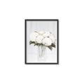 Picture of White Hydrangea I _GroupedProduct_Rectangle_Portrait_Canvas_Framed_