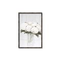 Picture of White Hydrangea I _GroupedProduct_Rectangle_Portrait_Canvas_Framed_