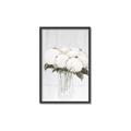 Picture of White Hydrangea I _GroupedProduct_Rectangle_Portrait_Canvas_Framed_