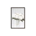 Picture of White Hydrangea I _GroupedProduct_Rectangle_Portrait_Canvas_Framed_