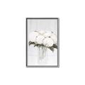 Picture of White Hydrangea I _GroupedProduct_Rectangle_Portrait_Canvas_Framed_