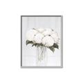 Picture of White Hydrangea I _GroupedProduct_Rectangle_Portrait_Canvas_Framed_