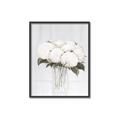 Picture of White Hydrangea I _GroupedProduct_Rectangle_Portrait_Canvas_Framed_