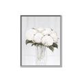 Picture of White Hydrangea I _GroupedProduct_Rectangle_Portrait_Canvas_Framed_
