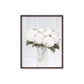 Picture of White Hydrangea I _GroupedProduct_Rectangle_Portrait_Canvas_Framed_
