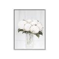 Picture of White Hydrangea I _GroupedProduct_Rectangle_Portrait_Canvas_Framed_