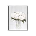Picture of White Hydrangea I _GroupedProduct_Rectangle_Portrait_Canvas_Framed_
