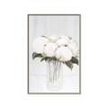 Picture of White Hydrangea I _GroupedProduct_Rectangle_Portrait_Canvas_Framed_